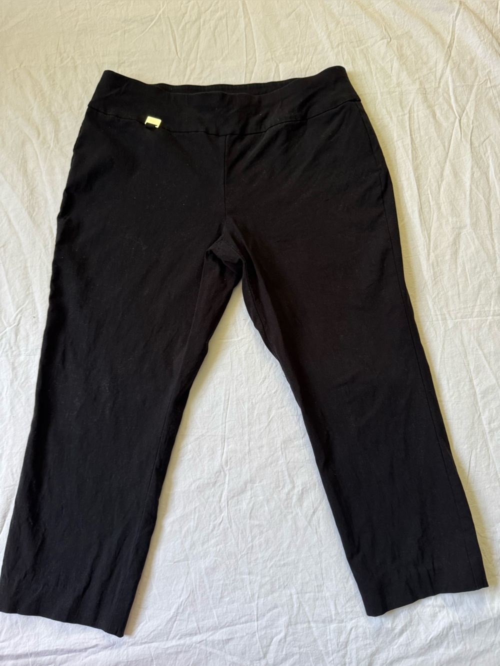 Black Ankle Length Pants